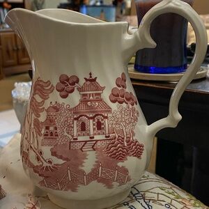 WESSEX COLLECTION PINK WILLOW 6 1/2” PITCHER